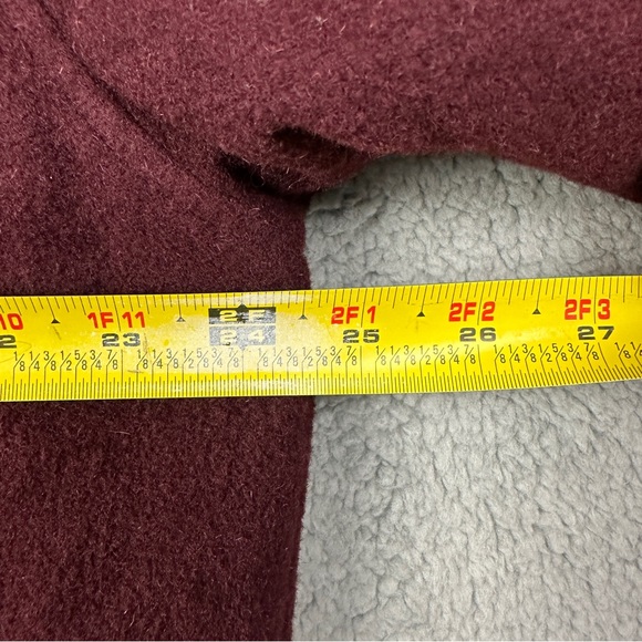 Vintage Roots Athletics Canada Wool Embroidered Snap Button Varsity Jacket - Picture 10 of 15